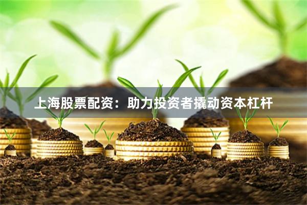上海股票配资：助力投资者撬动资本杠杆